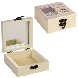 Шкатулка 10х10х5 см / HL206 /уп 84/ - Галеонтрейд фото 8