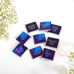 Набор 9 шоколадок Люблю тебя до луны и обратно - 8 чудо фото 3