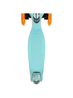 Самокат складной GRAFFITI Baby, колёса световые PU 120/70 мм, ABEC 7, цвет бирюзовый