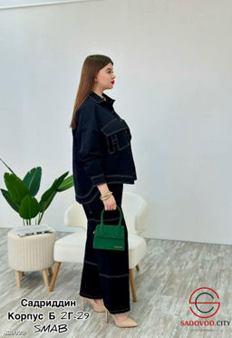 Джинсовый костюм двойка - Bruno фото 2