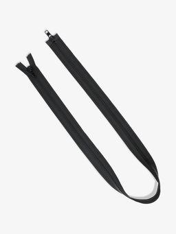 Цена за 10 шт. Молния «Трактор», №8, разъёмная, 2 замка, замки автомат, 100 см, чёрная