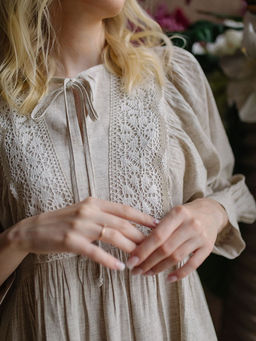 платье лен 73%, вискоза 27% - Волтри фото 4