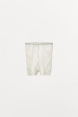 PLEATED FINE KNIT BRIEFS - Zara фото 5