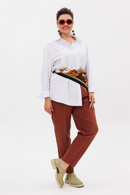 Брюки ANELLI 1384 жженая охра фото 6