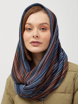 в составе ШЕРСТЬ Нарядный шарф-снуд - Tantino фото 4