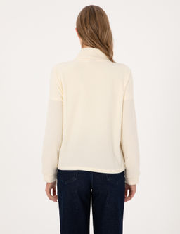 Ekru Comfort Fit Sweatshirt