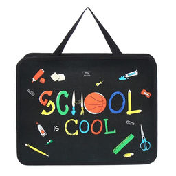 Папка для труда, А4, пластиковая, 33×26×7.5 см, School, МИКС