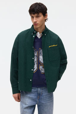 Camisa Oxford Loose Fit - H&m фото 5