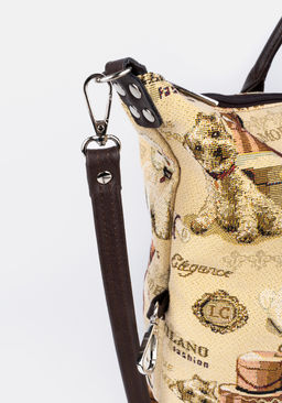 Дорожная сумка из гобелена L-Craft  фото 5