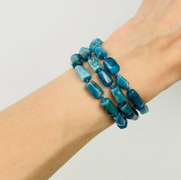 Бусины для украшений из Апатита 40 см