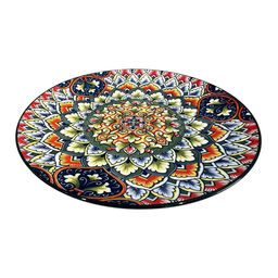 Тарелка десертная 20.5 см Коралл Азулежу 9057