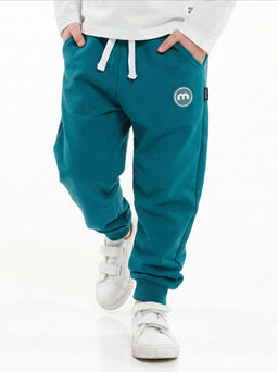 Брюки для мальчика штаны спортивные 22-0508 зеленый - Mini maxi фото 2