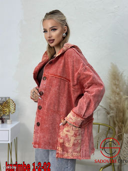 Женская джинсовка оверсайз