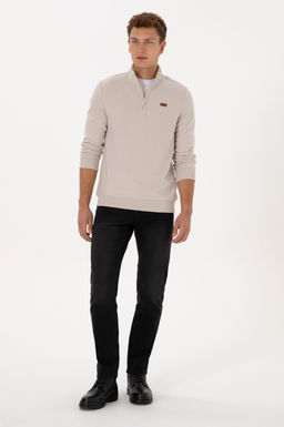 Erkek Regular Fit Yar_m Fermuarl_ Ta_ Basic Sweatshirt - U.s. polo assn фото 4