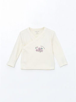 V Yaka ?i?ekli K?z Bebek Ti??rt