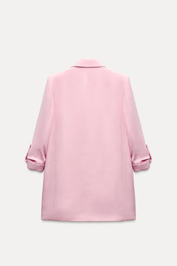 BLAZER WITH ROLLED-UP SLEEVES - Zara фото 15