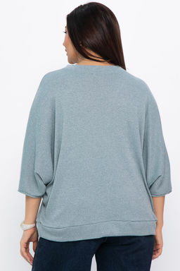 Блуза Вэнсдей (ментоловая) Б14823-4М