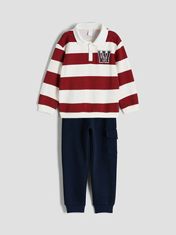 Erkek ?ocuk Sweatshirt ve Jogger E?ofman Alt 2li