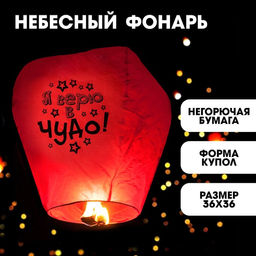 Фонарик желаний Я верю в чудо!