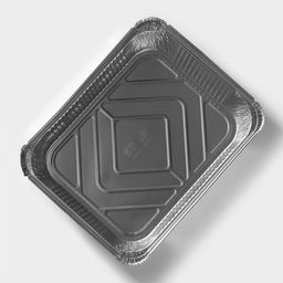 Цена за 50 шт. Форма для выпечки и запекания Доляна, фольга, 3.1 л, 32×26×5 см, серебристая