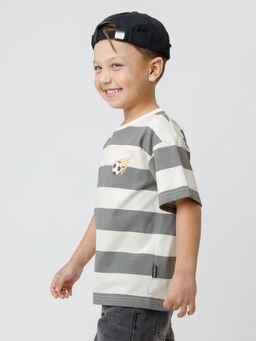 КР 302844/молочный 1001 Н027.1 к594 фуфайка (футболка) для мал