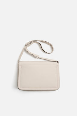 NYLON CROSSBODY BAG WITH FLAP - Zara фото 14