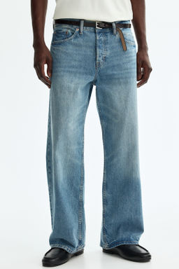 Loose Straight Jeans - H&m фото 10
