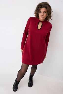 Платье BegiModa 1062 бордо  фото 6