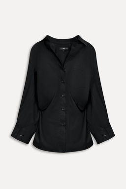 POPLIN SHIRT WITH BATWING SLEEVES 50TH ANNIVERSARY - Zara фото 2