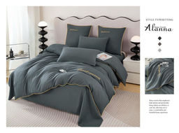 КПБ Alanna однотонный French Romance ALAOFR013 1.5 спальный  фото 2