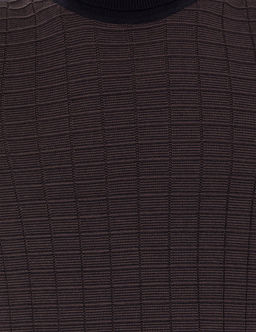 Lacivert Slim Fit Bal_k__ Yaka Triko Kazak