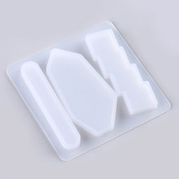 Цена за 2 шт. Молд силиконовый «Заколка», 3 вида заколки