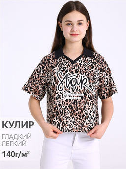 футболка-поло 1ДДПК4734001н - Апрель фото 4