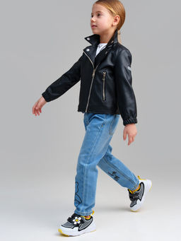 PlayToday / Куртка из экокожи для девочки  фото 3