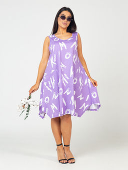 Сарафан женский кулирка ДАРИНА СИРЕНЬ - Domtrik фото 4