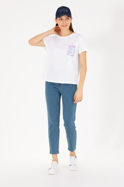 U. S. Polo Assn Женская белая футболка с круглым вырезом - U.s. polo assn фото 18