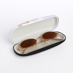 Футляр для очков, 16 х 4 х 6 см, хлопушка, цвет сиреневый - Simaland фото 5