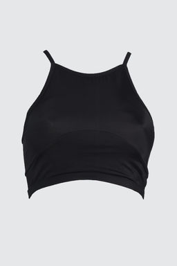 TRENDYOLMILLA Siyah Halter Yaka Biyeli Bikini Ustu TBESS21BU0027  фото 6