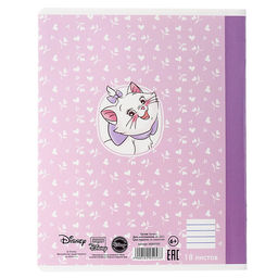 Цена за 20 шт. Тетрадь в линейку 18 листов, 5 видов МИКС, обложка мелованный картон, «Коты аристократы»