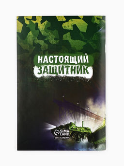 Подарочный набор блокнот-раскраска, трафарет, наклейки и восковые мелки 23 февраля - Artfox фото 7