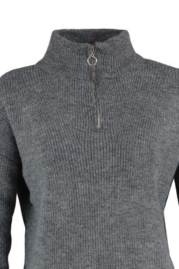 Antrasit Couple Yumusak Dokulu Fermuarl? Triko Kazak TWOAW20XS0009 - Trendyolmilla фото 9