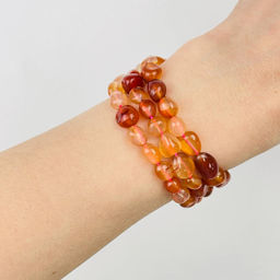 Бусины для украшений из Сердолика 39 см