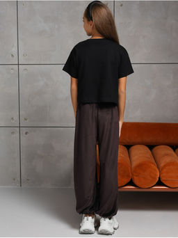 Футболка "Фольга" детская черный