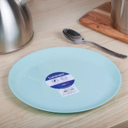 Тарелка обеденная ДИВАЛИ ЛАЙТ ТЮРКУАЗ бирюзовый 25см арт.P2611 /Люминарк/ - Luminarc фото 7