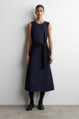 VESTIDO VAQUERO MIDI CORTE EVAS? - H&m фото 2