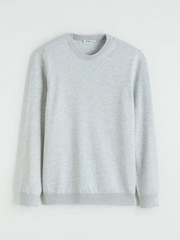 Bisiklet Yaka Erkek Triko Kazak