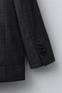 COMFORT CHECK SUIT BLAZER - Zara фото 4