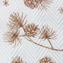 Покрывало LoveLife Евро Шишки 200х2105см, микрофайбер  фото 2