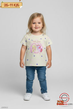Футболка для девочки с рисунком