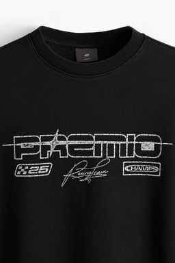 Sudadera con estampado Loose Fit - H&m фото 6